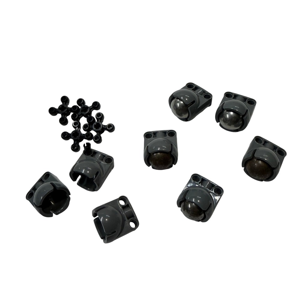 LEGO Technic Ball Caster Lot of 8 Metal Steel Ball Robotics Mindstorms Parts